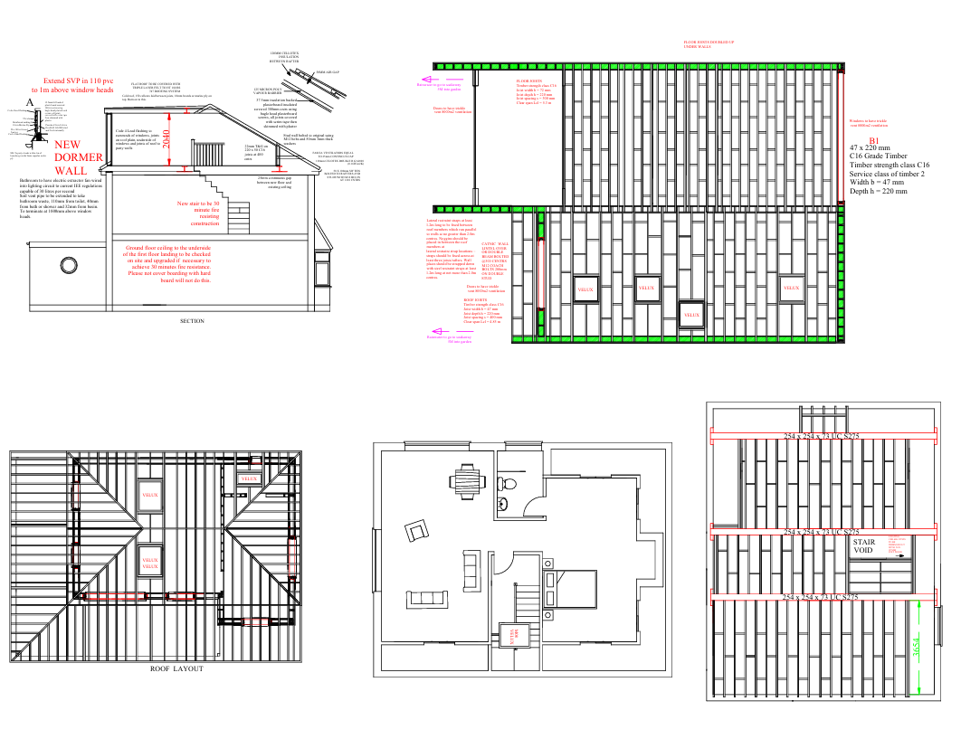 Mixed Scheme - Harleston, Norfolk - architectural drawing by TM Designs Ltd