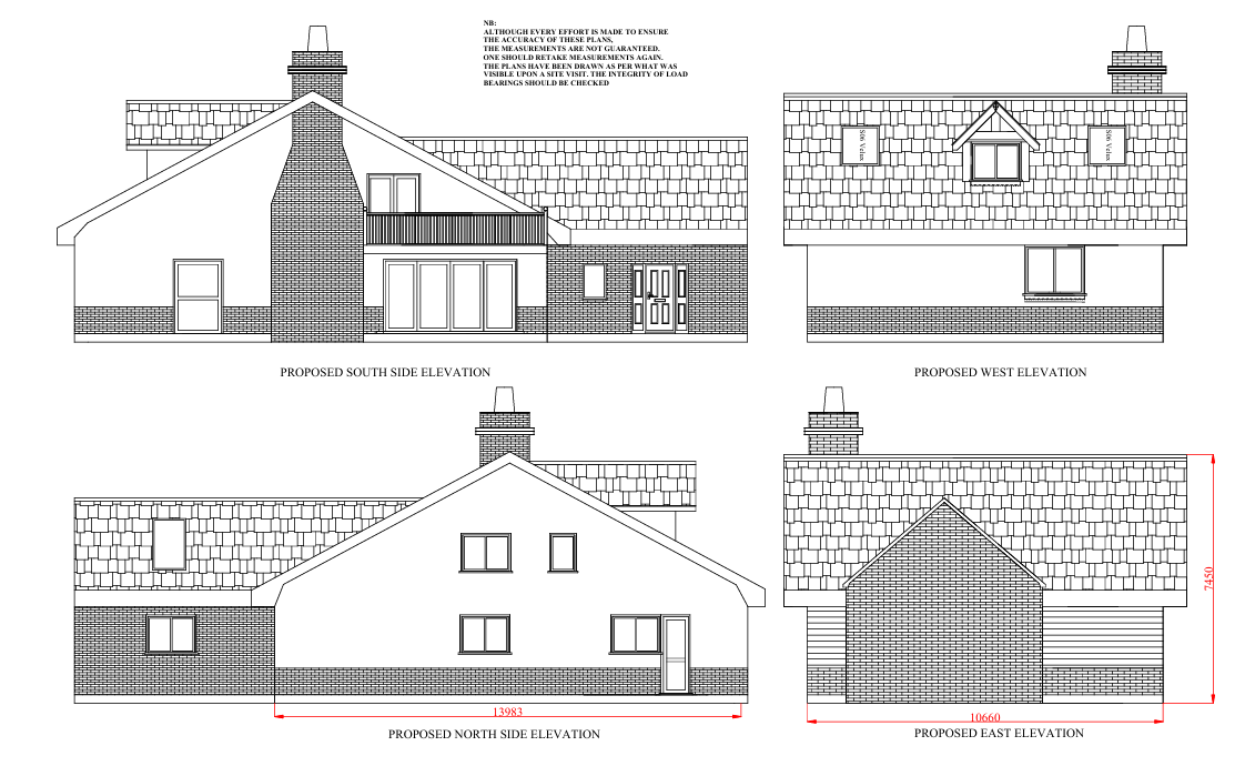 Alpine Chalet-Inspired New Build - architectural drawing by TM Designs Ltd