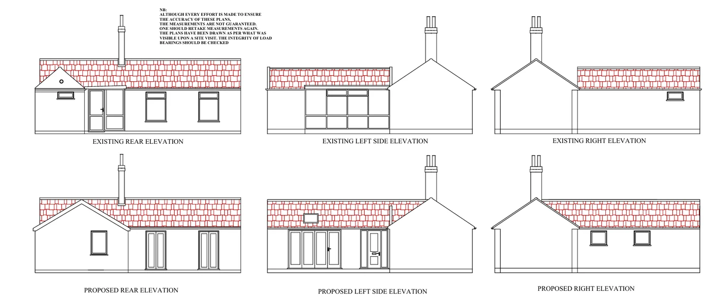 Coastal Extension - Winterton-on-Sea, Norfolk - architectural drawing by TM Designs Ltd